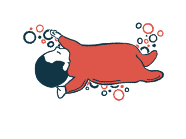 Illustration of an infant sleeping.